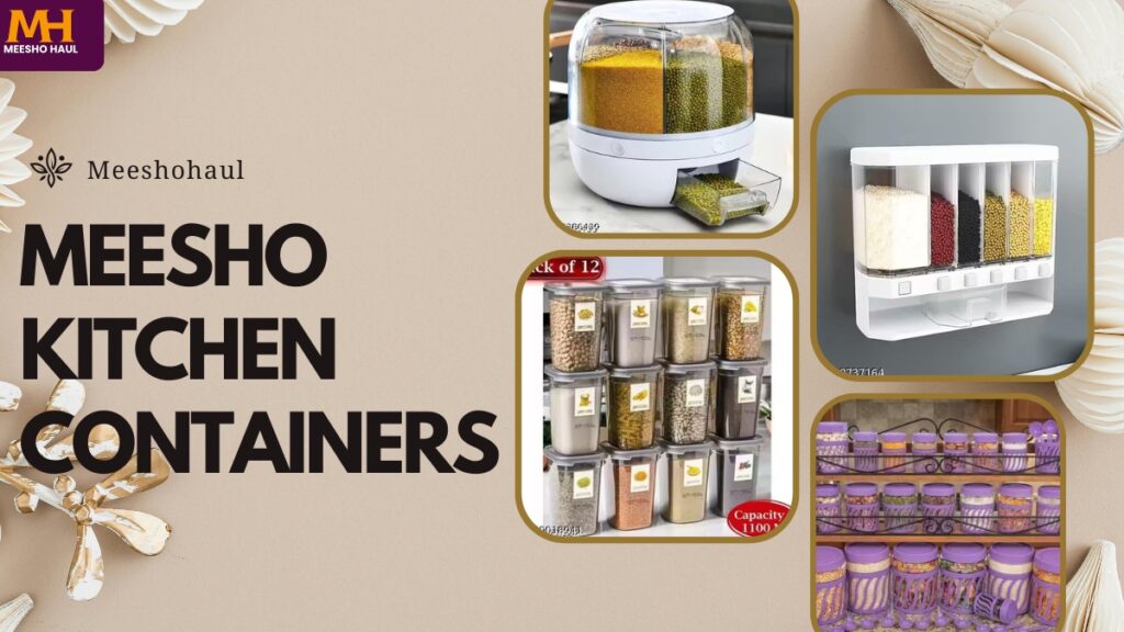 Meesho Kitchen Containers