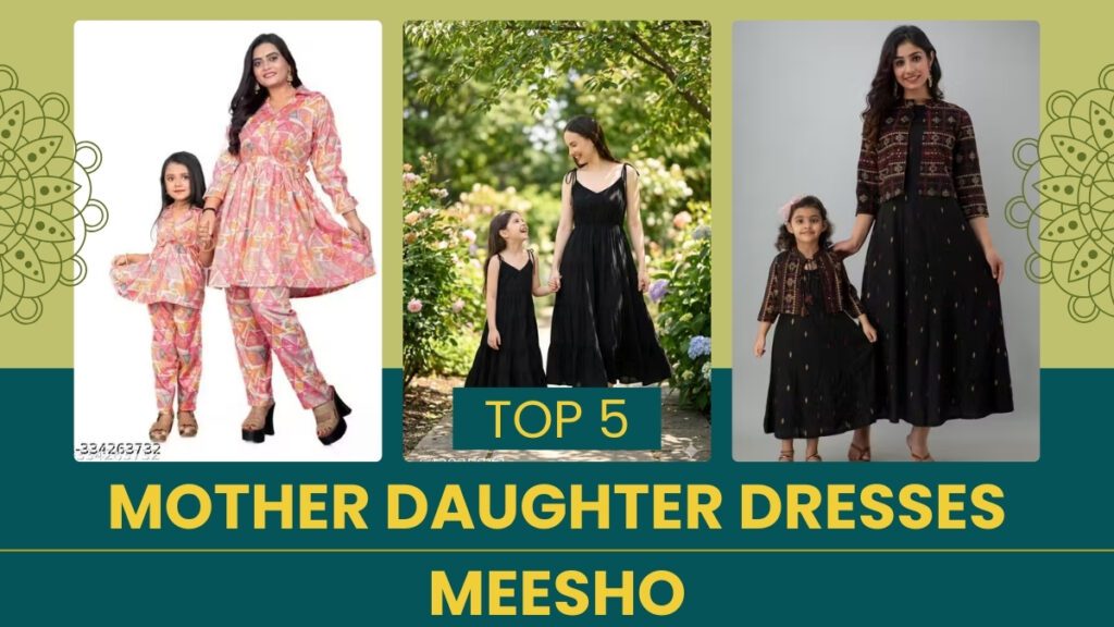 Mother Daughter Dresses Meesho